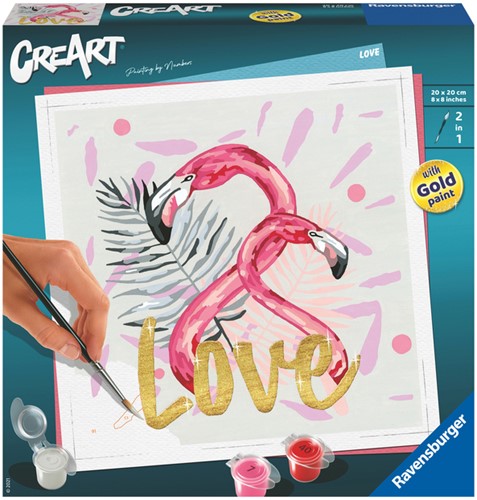Schilderen op nummers CreArt Love 1 Doos