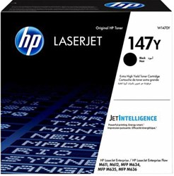 Tonercartridge HP W1470Y 147Y zwart 1 Stuk