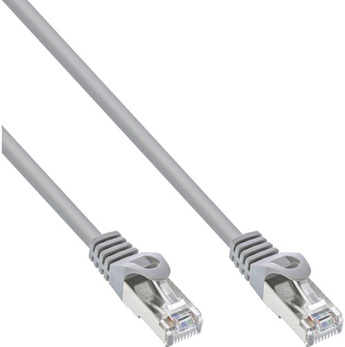 Kabel inLine U UTP Cat5e 10 meter grijs 1 Stuk