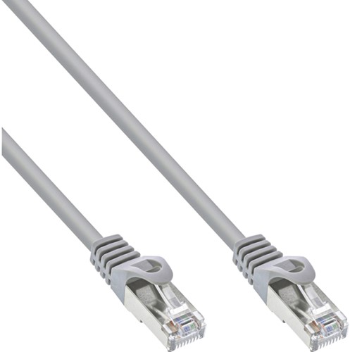 Kabel inLine U UTP Cat5e 5 meter grijs 1 Stuk