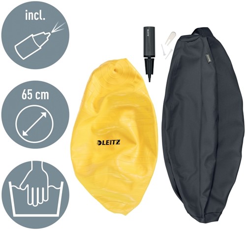 Actieve zitbal Leitz Ergo Cosy grijs 1 Stuk-9