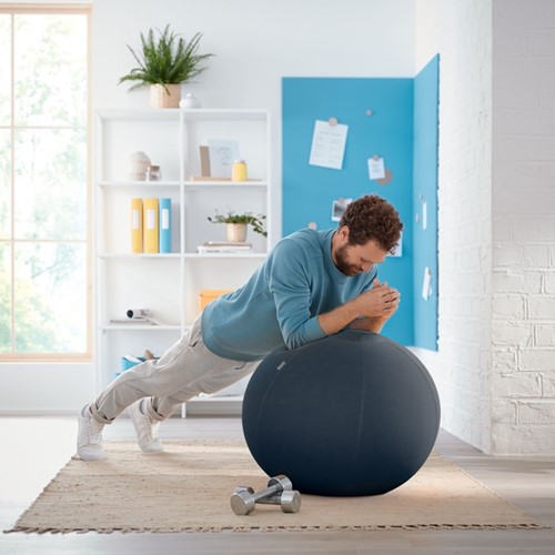 Actieve zitbal Leitz Ergo Cosy grijs 1 Stuk-2