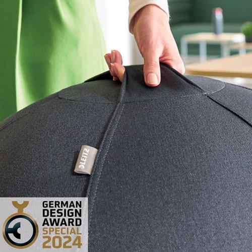 Actieve zitbal Leitz Ergo Cosy grijs 1 Stuk-12