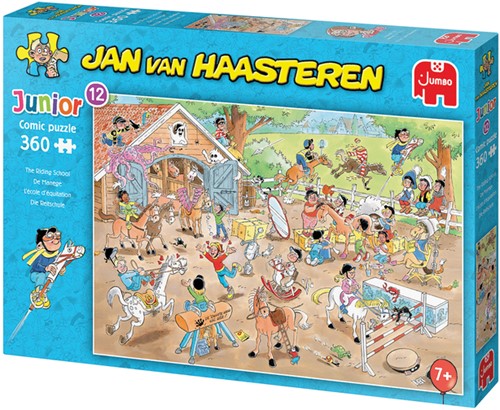 Puzzel JvH Junior The Riding School 360st 1 Stuk-3