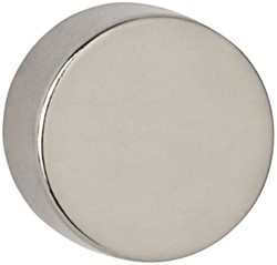 Magneet MAUL Neodymium rond 15x10mm 8kg 4 Stuk
