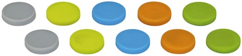 Magneet MAUL Neodymium siliconen 19.2mm 0.8kg 10 Stuk