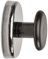 Magneet met knop MAUL Ø36mm trekkracht 5kg chr/zw 1 Stuk-2