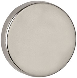 Magneet MAUL Neodymium rond 20x5mm 6.2kg 4 Stuk