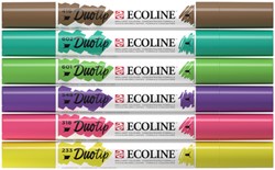 Duotip Talens Ecoline set 6 stuks botanisch 6 Stuk
