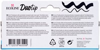 Duotip Talens Ecoline set 3 stuks zwart en grijs 3 Stuk-1