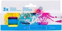 Duotip Talens Ecoline set 3 stuks primair 3 Stuk-3