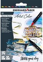 Sketchmarker Eberhard Faber 12st ass 12 Stuk