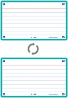 Flashcard Oxf 2.0 75x125mm 80vel 250gr lijn mint 80 Vel-3