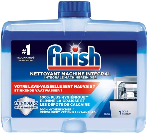 Vaatwasmachine reiniger Finish regular 250ml 1 Stuk