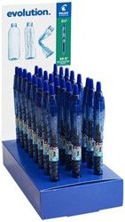 Gelschrijver PILOT Begreen B2P blauw displ à 24st 24 Stuk