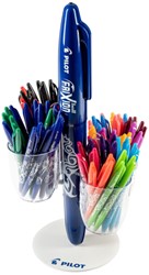 Rollerpen PILOT friXion M assorti displ à 96st 96 Stuk