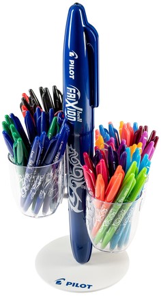 Rollerpen PILOT friXion M assorti displ à 96st 96 Stuk