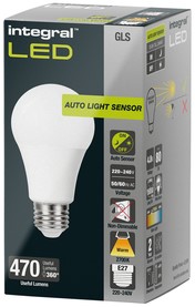 Ledlamp Integral E27 2700K warm wit 4.8W 470lum 1 Stuk-2