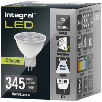 Ledlamp Integral MR16 4000K koel wit 4.6W 420lumen 1 Stuk-2