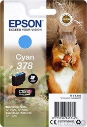 Inktcartridge Epson 378 T3782 blauw 1 Stuk