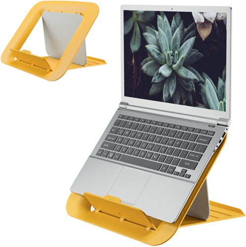 Laptopstandaard Leitz Ergo Cosy geel 1 Stuk-2