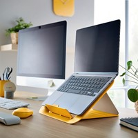 Laptopstandaard Leitz Ergo Cosy geel 1 Stuk-2