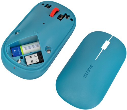 Muis Leitz Cosy draadloos blauw 1 Stuk-2