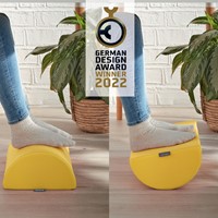 Voetensteun Leitz Ergo Cosy geel 1 Stuk-2