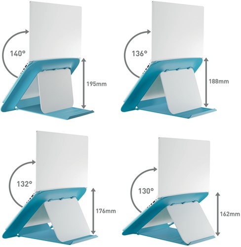 Laptopstandaard Leitz Ergo Cosy blauw 1 Stuk-3
