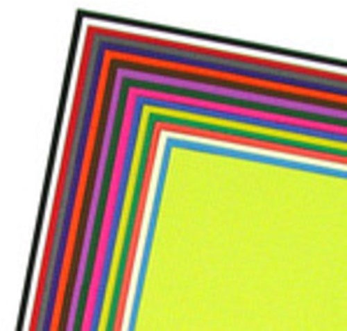 Omslagpapier Papyrus 50x70cm 120gr 100vel assorti 100 Vel