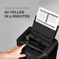 Papiervernietiger Fellowes Automax 80M 4x12mm 1 Stuk-1