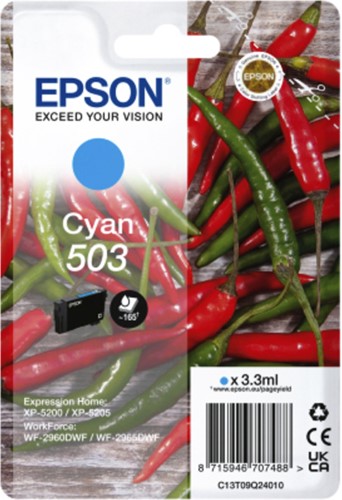 Inktcartridge Epson 503 T09Q24 blauw 1 Stuk