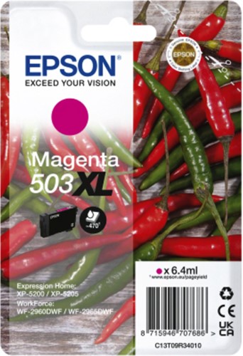Inktcartridge Epson 503XL T09R34 rood 1 Stuk