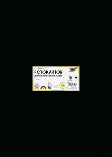 Fotokarton Folia 300gr 50x70cm 90 zwart 1 Stuk