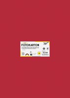Fotokarton Folia 300gr 50x70cm 20 vuurrood 1 Stuk