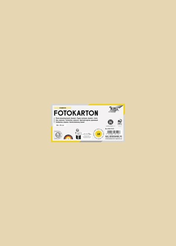 Fotokarton Folia 300gr 50x70cm 10 chamois 1 Stuk