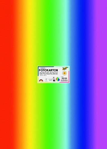 Fotokarton Folia 2z 50x70cm 300gr regenboog 1 Stuk-2