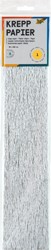 Crepepapier Folia 50x250cm 10vel 9126 zilver 1 Stuk