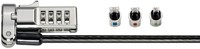 Laptopslot Ken uni 3-in-1 met cijfercombinatie 1 Stuk-2