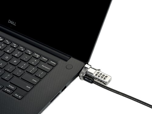 Laptopslot Ken uni 3-in-1 met cijfercombinatie 1 Stuk-3