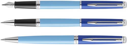 Vulpen Waterman Hemisp Colour Block CT M blauw 1 Stuk-4