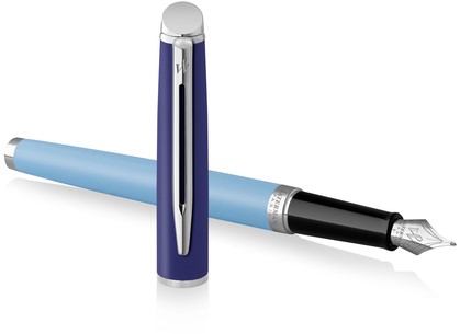 Vulpen Waterman Hemisp Colour Block CT M blauw 1 Stuk-2