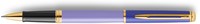 Rollerpen Waterman Hemisp Colour Block GT F paars 1 Stuk