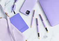 Rollerpen Waterman Hemisp Colour Block GT F paars 1 Stuk-3