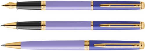 Balpen Waterman Hemisp Colour Block GT M paars 1 Stuk-2