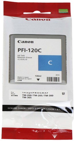 Inktcartridge Canon PFI-120 blauw 1 Stuk