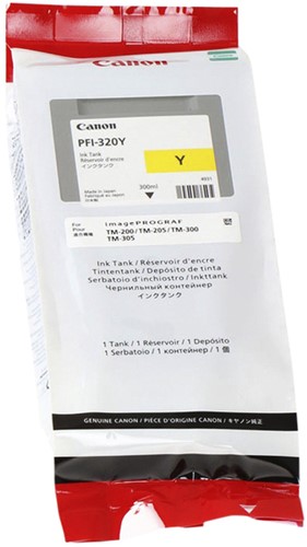 Inktcartridge Canon PFI-320 geel 1 Stuk