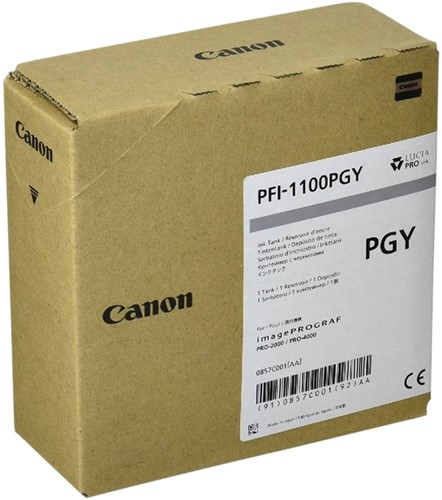 Inktcartridge Canon PFI-1100 foto grijs 1 Stuk