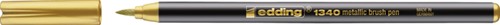 Brushpen edding 1340 metallic goud 1 Stuk