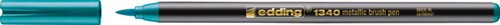 Brushpen edding 1340 metallic groen 1 Stuk